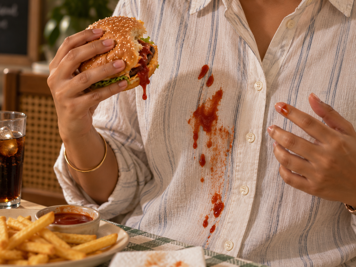 How to Remove Ketchup Stains From Clothes: A Step-by-Step Guide