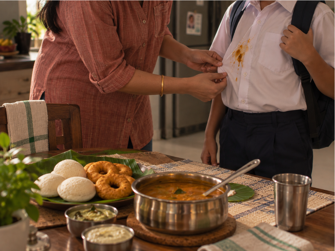 How to Remove Sambhar Stains From Clothes: A Step-by-Step Guide