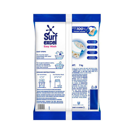 Surf Excel Easy Wash Detergent Powder7 kg