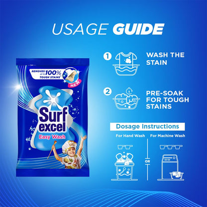 Surf Excel Easy Wash Detergent Powder - 5 Kg