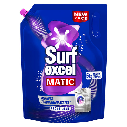 Surf Excel Matic Liquid Detergent 5 kg for Front Load