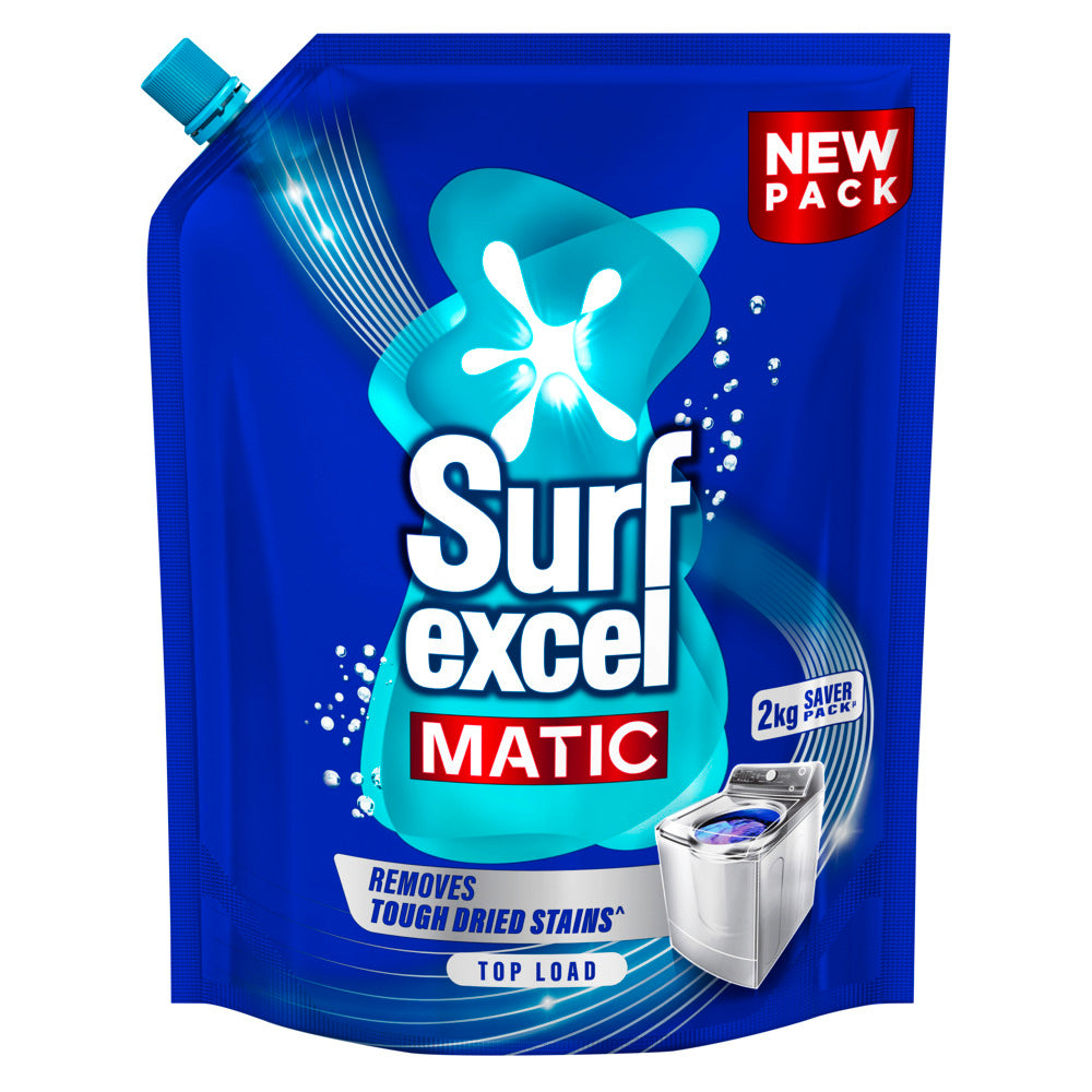 Surf Excel Matic Liquid Detergent 2 kg for Top Load