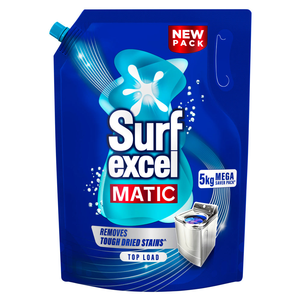 Surf Excel Matic Liquid Detergent 5 kg for Top Load