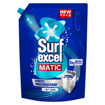 Surf Excel Matic Liquid Detergent 5 kg for Top Load